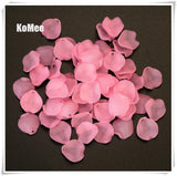 500Pcs Acrylic Leaf Petals Frosted Flower Acrylic Spacers Beads 15mm