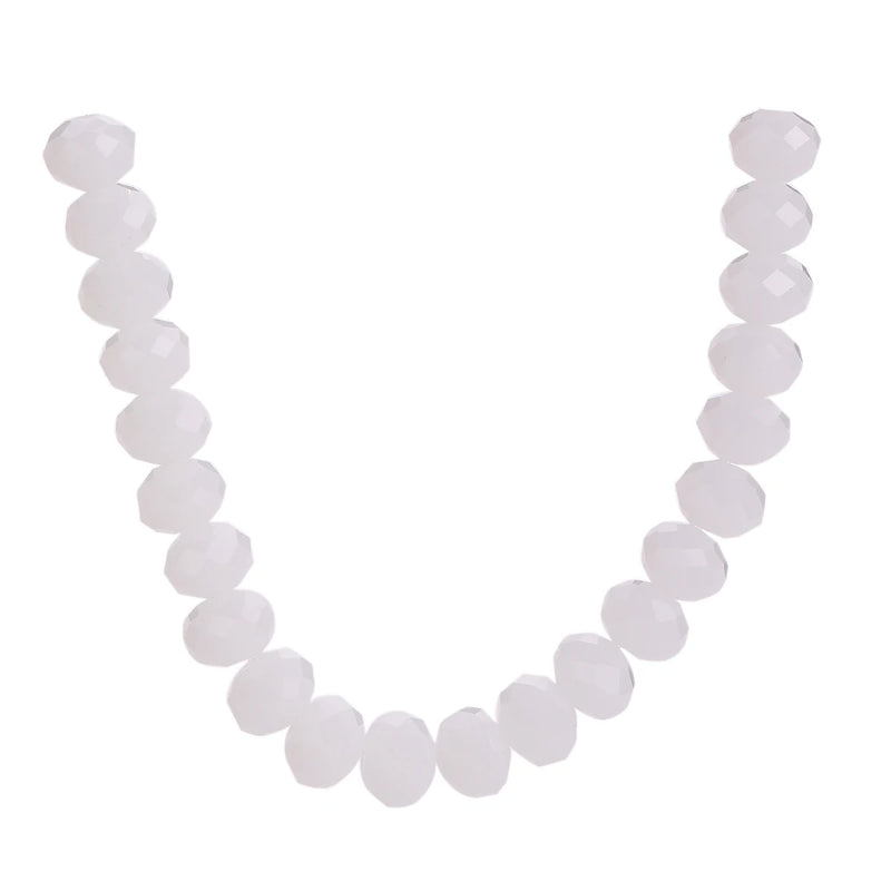 500Pcs Crystal Glass Beads 3x2mm Rondelle Necklace Making Spacer Bead DIY