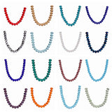500Pcs Crystal Glass Beads 3x2mm Rondelle Necklace Making Spacer Bead DIY