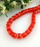 500Pcs 6mm Crystal Glass Beads Favor Spacer Square Beads For DIY Jewelry Making