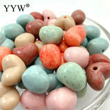 500g Heart Shape Acrylic Spacer Beads - Colorful DIY Jewelry Making Accessory