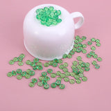 500g 7mm Acrylic Half Round Beads DIY Phone Jewelry Fishbowl Decor