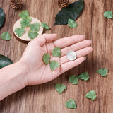 500g Acrylic Charm Pendants Maple Leaf Transparent Frosted DIY Jewelry Making