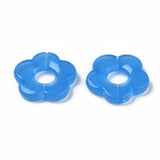 500g Jelly Acrylic Flower Donut Charm Beads DIY Jewelry Making