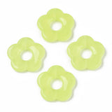 500g Jelly Acrylic Flower Donut Charm Beads DIY Jewelry Making