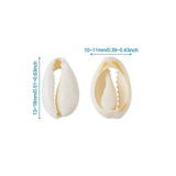 500g Mixed Natural Cowrie Shell Beads for DIY Jewelry Making