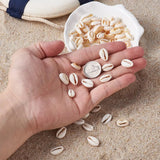 500g Mixed Natural Cowrie Shell Beads for DIY Jewelry Making