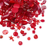 500g Mixed Shapes Acrylic Beads DIY Jewelry Making Accessories