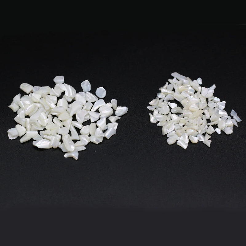 500g Natural Shell Gravel Chip Stone Beads Mother of Pearl Loose Beads
