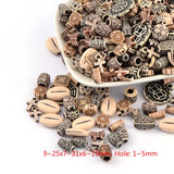 500g Plated Acrylic Beads Metal Enlaced for DIY Jewelry Making