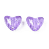 500g Heart Acrylic Beads Mixed 9x11.5x7.5mm