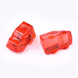 500g Acrylic Beads No Hole Car Mixed 12~20.5x31~35x17~23mm