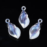 500g Acrylic Heart Pendants Glitter Dolphin Flower Necklace DIY Decor