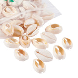 Mixed Spiral Shell Beads 500g for Jewelry Making DIY, Cowrie Shells, PapayaWhip