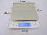 500g x 0.01g Portable Mini Digital Scales Pocket Case Jewelry Weight Scale
