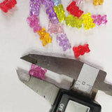 500g 1400pcs 8x12mm Acrylic Candy Bears Beads DIY Jewelry Making Accessories