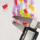 500g 1400pcs 8x12mm Acrylic Candy Bears Beads DIY Jewelry Making Accessories