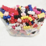 500g 400pcs Acrylic Candy Litter Bears Beads DIY Jewelry Making Accessories