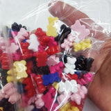 500g 400pcs Acrylic Candy Litter Bears Beads DIY Jewelry Making Accessories