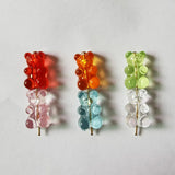 500g 450pcs DIY Acrylic Candy Bears Beads for Bracelet Making