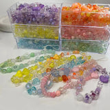 500g 10-25mm DIY Acrylic Spacer Beads for Jewelry