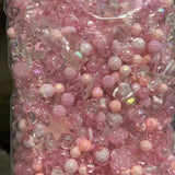 500g 10-25mm DIY Acrylic Spacer Beads for Jewelry