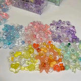 500g 10-25mm DIY Acrylic Spacer Beads for Jewelry