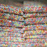 500g 6-16mm Candy Acrylic Round Beads for Jewelry Making