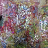 500g 350pcs 20-31mm Acrylic Bowknot Spacer Beads for Jewelry Making