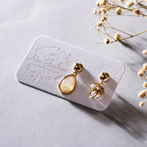 500gsm White Cardboard Jewelry Earring Display Cards