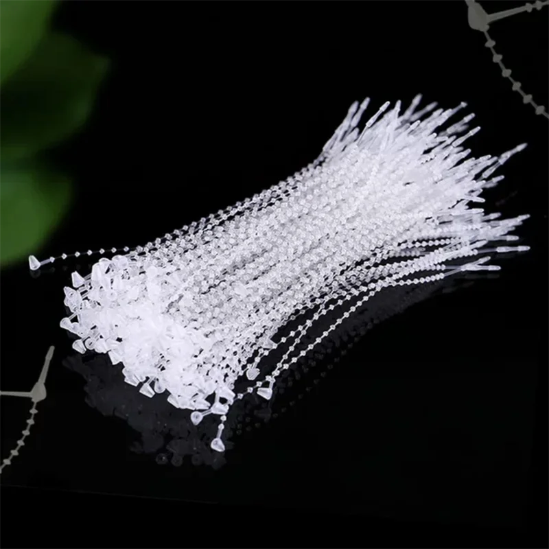 500pc Plastic Lock Pin Chain Pin Label Pin For Shoes and Hats Tag Fasteners