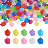 500pcs Acrylic Flower Petaline Pendants Charms Jewelry DIY Making