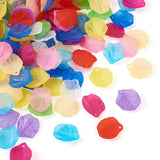 500pcs Acrylic Flower Petaline Pendants Charms Jewelry DIY Making