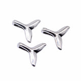 500pcs Antique Silver Whale Tail Charms For Jewelry Making DIY Findings