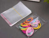 500pcs 13x20cm Self Adhesive Seal Plastic Bags Clear Cellophane Packaging Bags