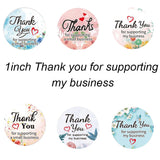 500pcs 1inch Thank You For Supporting My Business Stickers