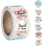 500pcs 1inch Thank You For Supporting My Business Stickers