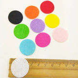 500pcs 2.5CM Felt Circles Eco-friendly Round Fabric Pads