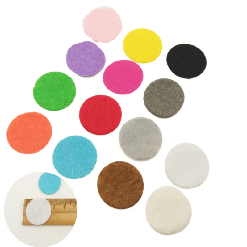 500pcs 2.5CM Felt Circles Eco-friendly Round Fabric Pads
