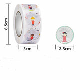 500pcs 2.5cm Happy Birthday Stickers for Children Party Decor