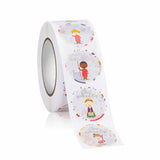 500pcs 2.5cm Happy Birthday Stickers for Children Party Decor