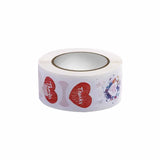 500pcs 2.5cm Heart Shaped Label Sticker Scrapbooking Gift Seal