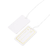500pcs Rectangle Paper Tags Blank Hang Gift Tag
