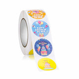 500pcs Happy Birthday Stickers Party Sealing Labels Kids Toys Scrapbook Decor