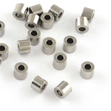 500pcs Stainless Steel Spacer Beads 3x2mm