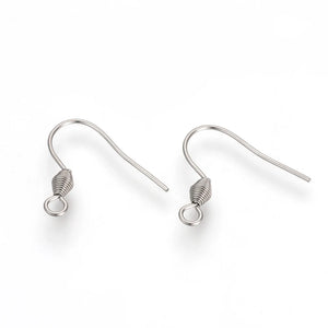 500pcs 304 Stainless Steel Earring Hooks for Women DIY Earring Making