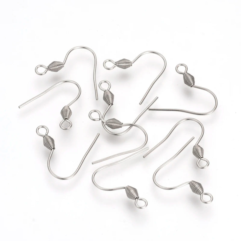 500pcs 304 Stainless Steel Earring Hooks for Women DIY Earring Making