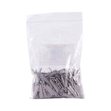 500pcs Stainless Steel Tube Beads for Jewelry Making DIY 20x1.5mm
