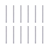 500pcs Stainless Steel Tube Beads for Jewelry Making DIY 20x1.5mm