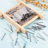 500pcs Stainless Steel Tube Beads for Jewelry Making DIY 20x1.5mm